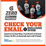 Free coupon for bottle of Gatorade Zero with Protein Nov 5th w/ registration