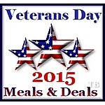 Veterans Day 2015 Deals and Discounts