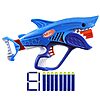 NERF Junior Wild Sharkfire, Easy Play Dart Blaster, 8 Nerf Elite Darts $5.49