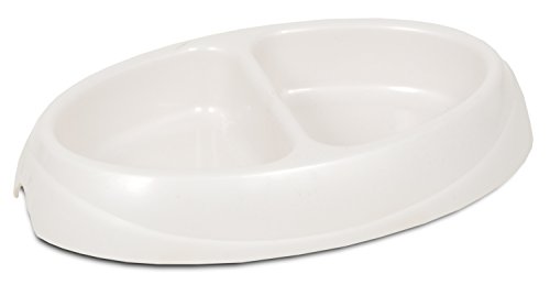 Petmate 1-Cup Ultra Lightweight Double Diner Pet Bowl $0.56 + Free Ship with Prime & More