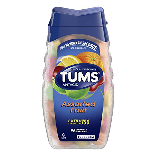 96-Count TUMS Extra Strength Antacid Chewable Tablets (Fruit) 2 for $4.78 w/ Subscribe & Save