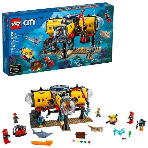 W+ Members: 497 Piece LEGO City Ocean Exploration Base (60265) $63.99 + $16 Back in Rewards + Free Shipping