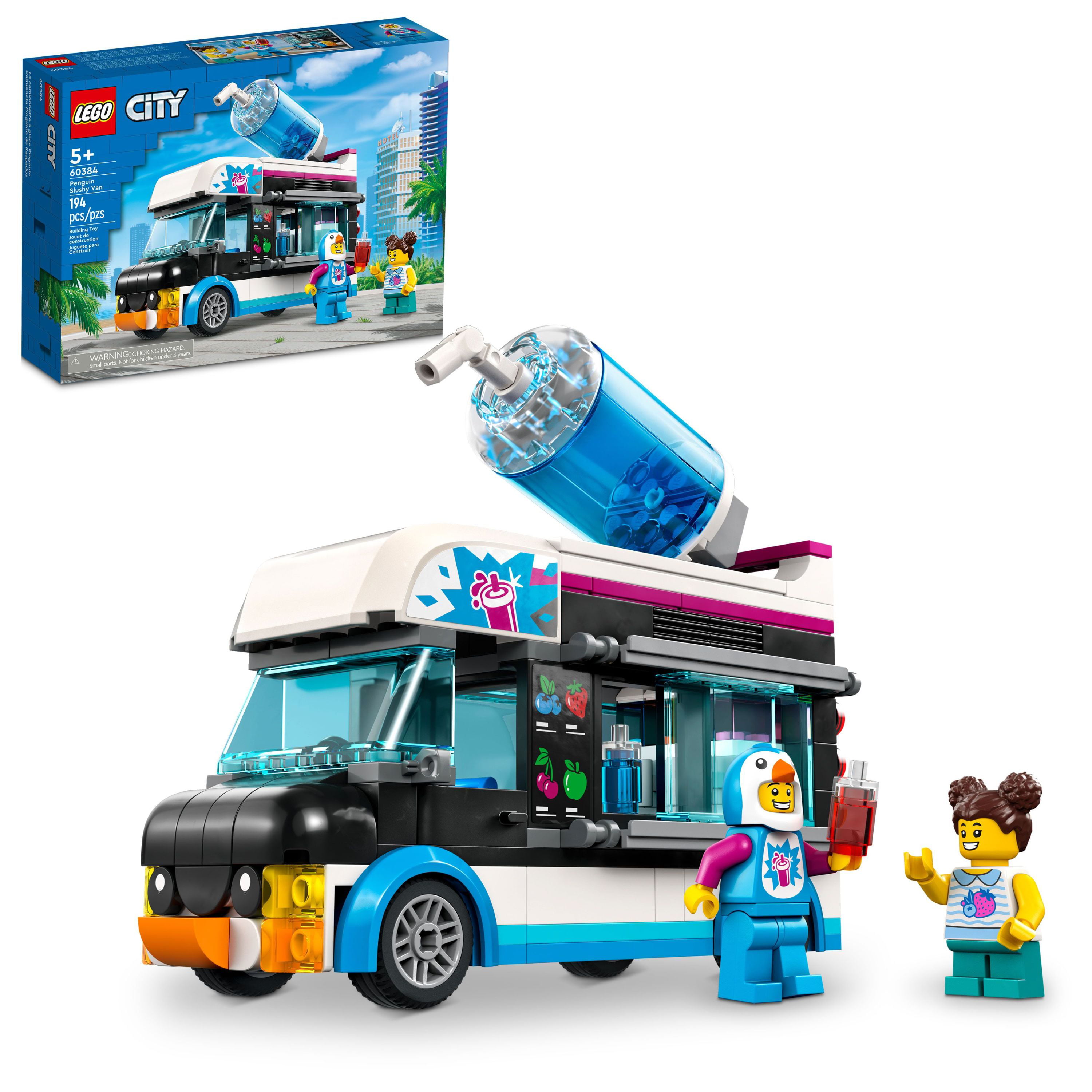 Walmart+ Members: 194-Piece LEGO City Great Vehicles Penguin Slushy Van Truck Toy $15.99 + Get $4 in Rewards + Free Shipping & More