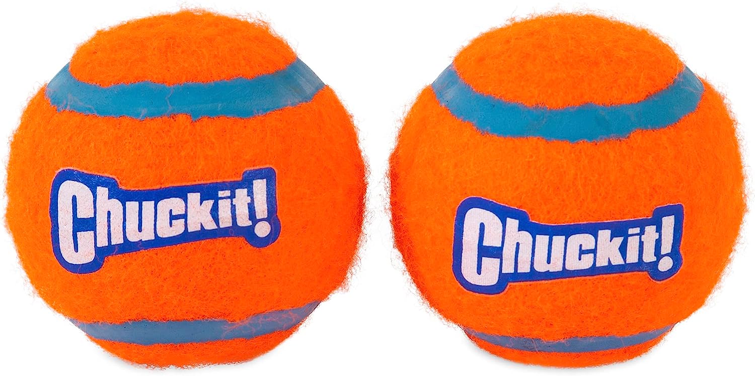2-Pack Chuckit Dog Tennis Ball Dog Toy (Large) $1.75 w/ Subscribe & Save