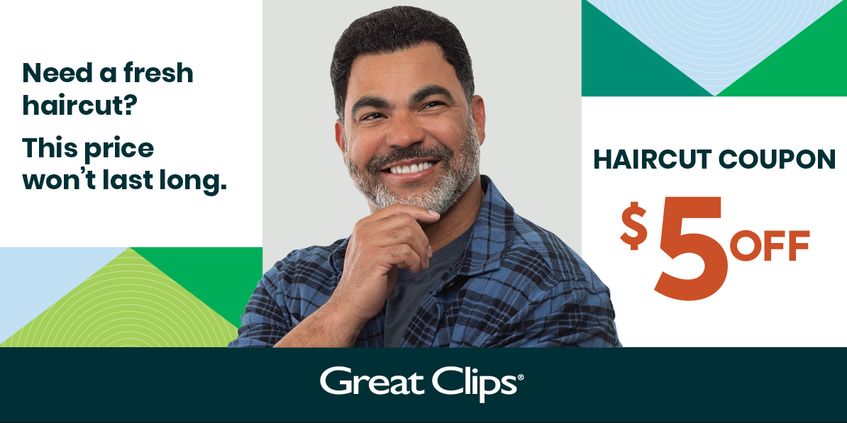 Select Great Clips Salon Locations: Haircut Coupon for