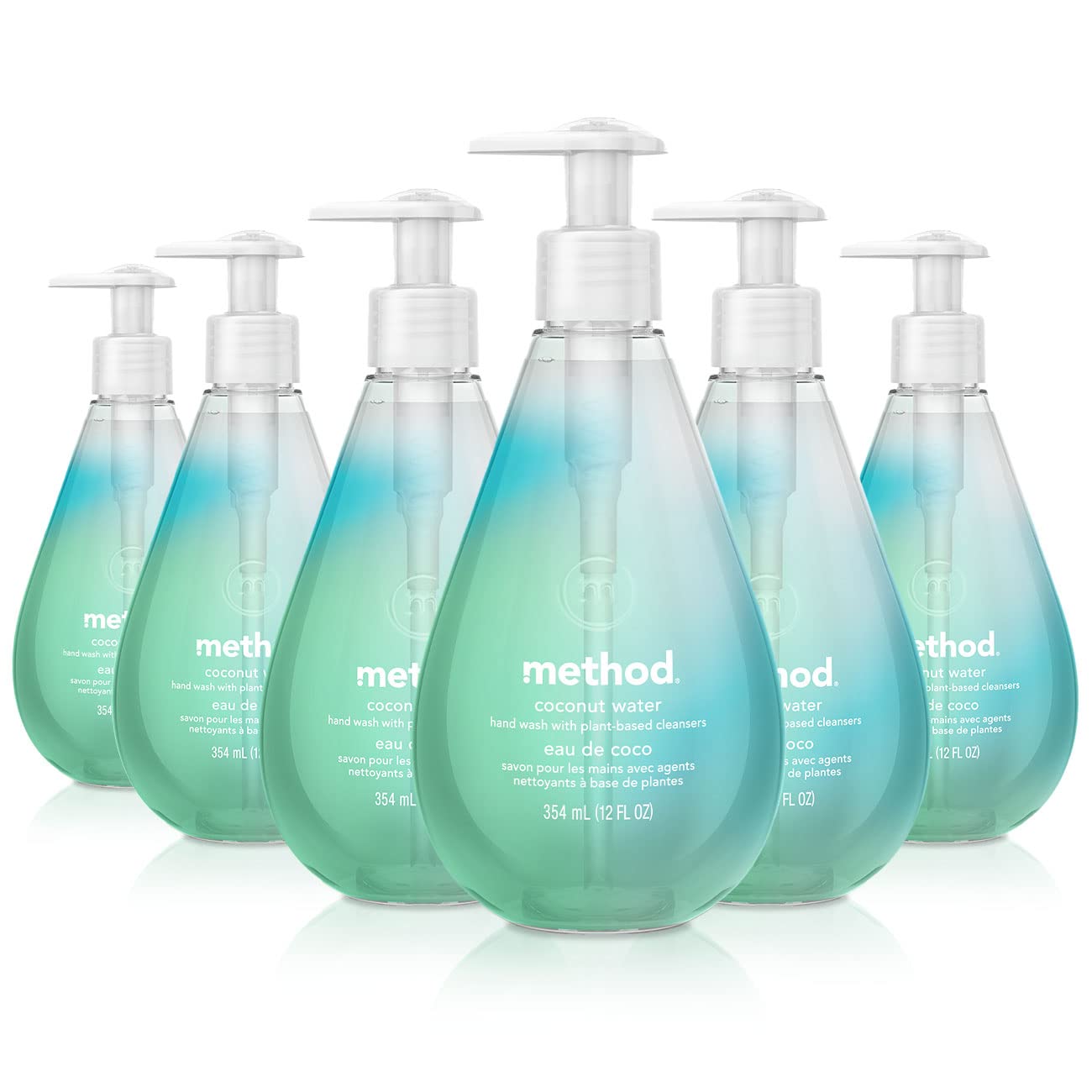 6-Pack 12oz Method Gel Hand Wash (Coconut Water) $10.58 w/ Subscribe & Save