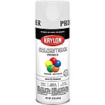 12-Ounce Krylon COLORmaxx Primer Spray Paint (White) $2.35