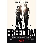 2 Movie Tickets for Sound of Freedom Free (Valid thru July 2nd)