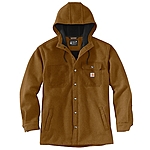 Carhartt Men's Rain Defender Relaxed Fit Heavyweight Hooded Jacket (Walnut Heather) from $50 + Free Shipping