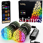 Twinkly Strings App-Controlled LED Christmas Lights w/ RGB+W LEDs: 600-Count $150 &amp; More + Free Shipping