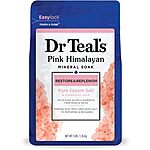 3-Lb Dr Teal's Pink Himalayan Mineral Soak Pure Epsom Salt (Restore & Replenish) $3.35 w/ Subscribe &amp; Save