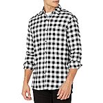 Amazon Essentials 100% Cotton Men's Long-Sleeve Flannel Shirt (various colors) $7.40