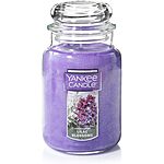 22oz Yankee Large Jar Single Wick Candles (Various Scents) from 2 for $23.65 w/ Subscribe &amp; Save