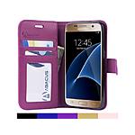 Abacus24-7 Galaxy S7 Flip-Cover Case (Purple) for $0.01 + Free Shipping