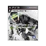 Newegg Premier Members: Tom Clancy's Splinter Cell: Blacklist for Sony PS3 for $0.10 + Free Shipping