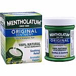 Prime Members: 3-Ounce Mentholatum Original Ointment for $2.90 AC + Free Shipping