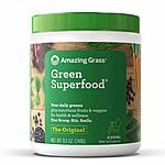 Amazing Grass Superfood Powders: 30-Serv. 8.5oz. Wheat Grass/7 Super Greens $12 w/ S&amp;S + Free S/H