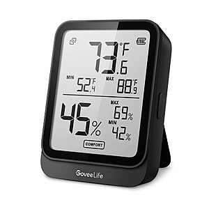 GoveeLife Smart Thermo-Hygrometer 2S, 2 Pack