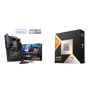 AMD 9800X3D CPU + MSI MPG X870E CARBON WIFI motherboard + Corsair Vengeance RGB 32 GB (2 x 16 GB) DDR5-6000 CL36 Memory $879.99 + Free Shipping