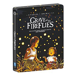 Grave of the Fireflies Limited Edition Steelbook (Blu-ray + DVD) $19.67 + Free Shipping w/ Prime or on $35+
