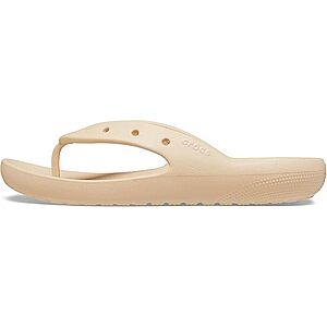 Crocs Unisex Classic V2 Adult Flip Flops (Shitake, Men's Size 13 only) $9.90