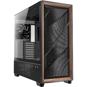 Antec Flux Pro, 6 x PWM Fans Included, High-Airflow Front Panel with Walnut Wood $164.99
