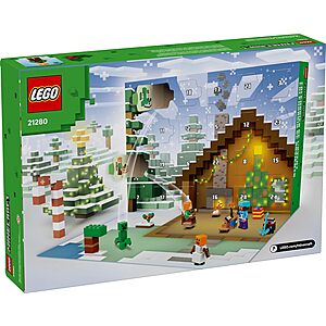 $26.94: 300-Piece LEGO Minecraft - Advent Calendar 2025 (21280, 2025) at Amazon