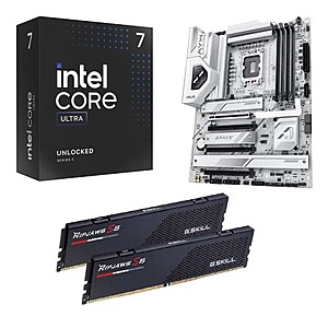 Micro Center: Intel Ultra 7 265KF + ASUS Z890 AYW Mobo + 32GB G.Skill DDR5 6000 $530 & More + Free Store Pickup