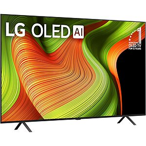 $896.99*: 65" LG Class B5 Series OLED AI 4K UHD 120Hz Smart webOS TV (2025) at Amazon