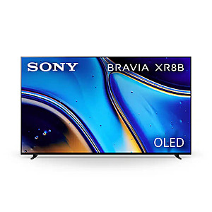 77" Sony BRAVIA XR8B OLED 4K UHD 120Hz Google Smart TV (2025, K-77XR8B) $1800 or less + Free Shipping
