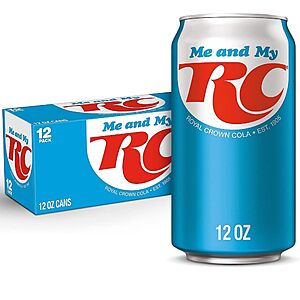 RC Cola Soda: 24-Pack 12oz $9.50, 12-Pack 12oz $4.75 w/ S&S
