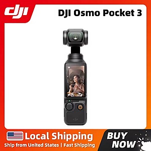 DJI Osmo Pocket 3 Gimbal-Mounted 4K Vlog Camera (Global Version) $330.90 + Free S&H & More