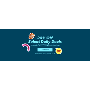 Woot!: Extra Savings on Daily Deals 20% Off + Free S&H w/ Prime