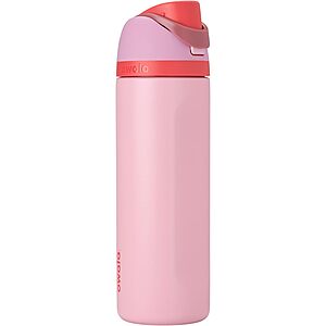 24-Oz Owala FreeSip Insulated Stainless Steel Water Bottle w/ Straw (Various) $24 