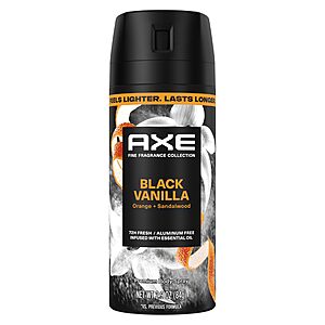 Prime: 2.9-oz AXE Fine Fragrance Collection Body Spray + $8 Amazon Credit $8 