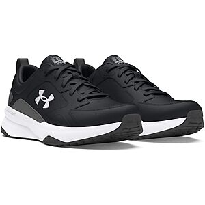 Under Armour Men's Charged Edge Shoes (Black/Castlerock/White) $30 