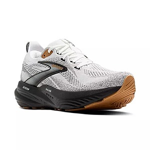 Brooks Men's Glycerin 22 Running Shoes (White/Black, Select Sizes) $83.40 + Free S&H