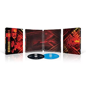 The Hunt for Red October 4K UHD Blu-ray Digital Steelbook Reprint