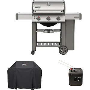Select Locations: Weber Genesis II S-310 3-burner LP Gas Grill $549 & More + Free S&H