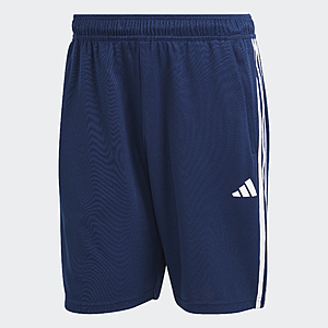 adidas Men's Train Essentials Piqué 3-Stripes Training Shorts $10.20 + Free S&H