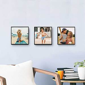 Walgreens Photo: 3-Pk 8" x 8" TilePix Customized Photo Framed Prints $13.50 & More + Free Pickup