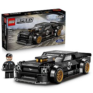 345-Pc LEGO Speed Champions Ken Block's '65 Ford Mustang Hoonicorn V1 (77262) $22 + Free Pickup