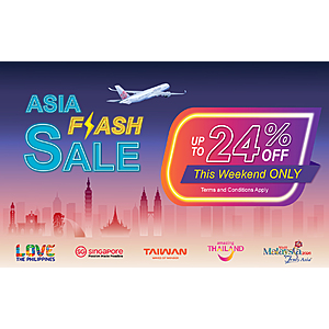China Airlines Flash Sale: Flights from Select US Cities to Select Asia Destinations up to 24% Off (Travel Sept 7 - Apr 30, 2027)