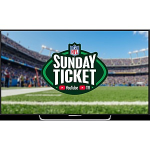 Best Buy Plus / Total: NFL Sunday Ticket on YouTube (Digital) $234 & More
