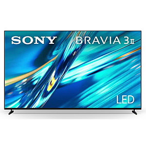 $1998* | Sony 100 Inch BRAVIA 3 II LED 4K HDR Smart Google TV with Gemini K100XR30M2 at Amazon
