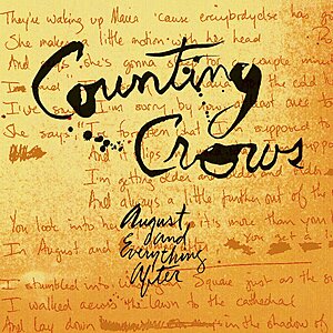August And Everything After by Counting Crows (2LP Vinyl) $26.60 