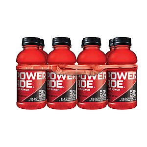 Select Accts: 8-Pk 12-Oz POWERADE Sports Drinks (2 Flavors) 2 for $5.65 w/ S&S