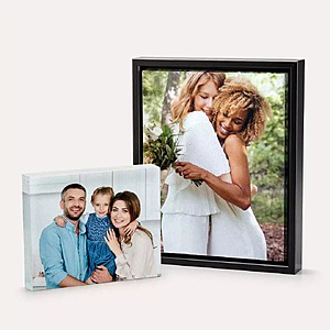 Walgreens Photo: Canvas & Custom Framed Prints (Various) 60% Off + Free Pickup