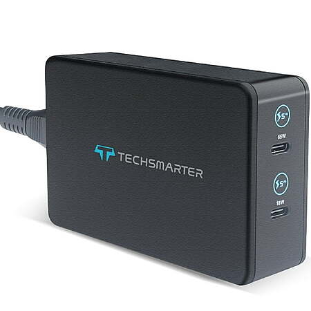 Techsmarter Dual USB-C Charger for $3.33!