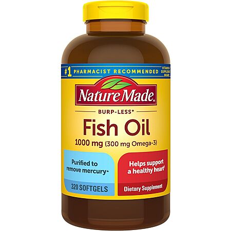 Nature Made Fish Oil: 2 for $24.95!